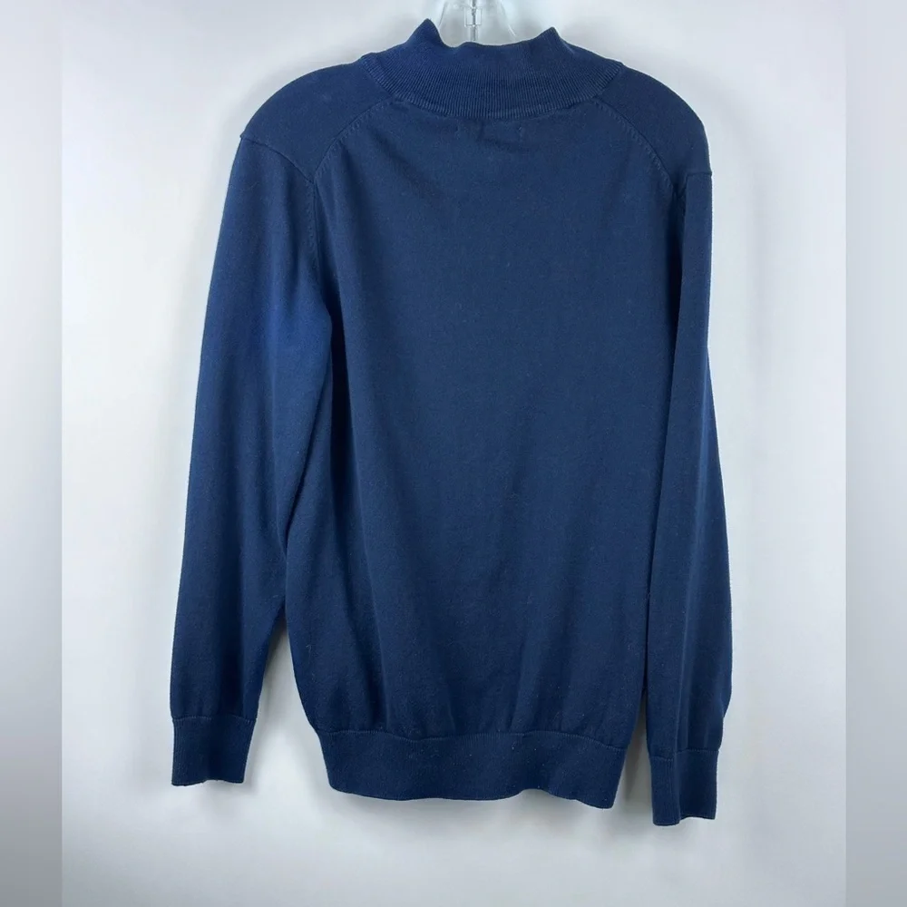 Men's 1/4 Zip Mock Neck Sweater
